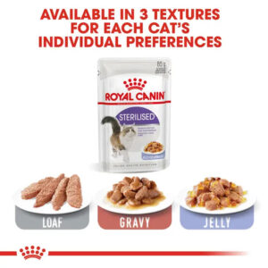 Royal Canin – Wet Sterilised Jelly Cat Wet Food