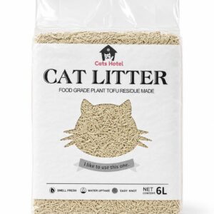 Natural Plant-Based Tofu Cat Litter – 6L