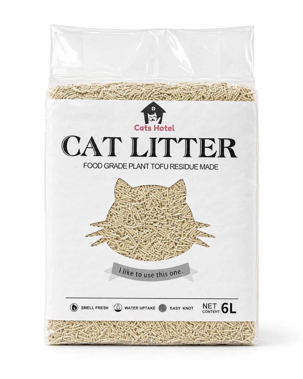 shakingtails_catLitterTofu Natural Plant-Based Tofu Cat Litter – 6L