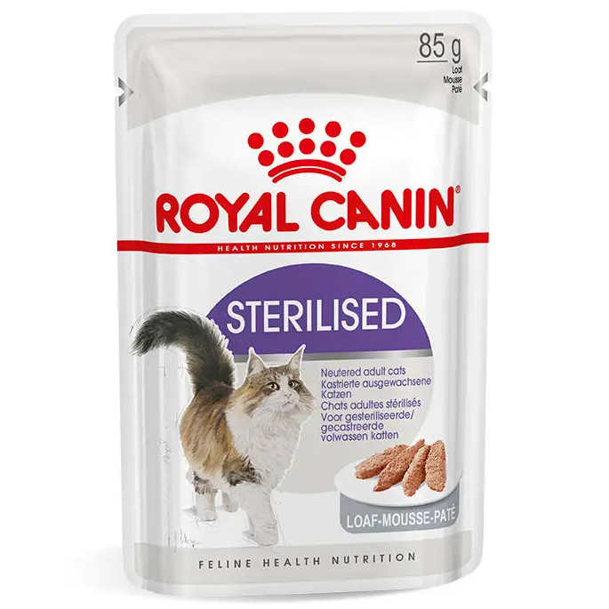 Royal Canin - Wet Sterilised Loaf Cat Wet Food - Shaking Tails