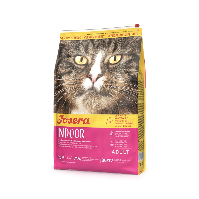 4032254793984_Cat_Josera_Indoor_10kg_sideview_right Josera Naturelle Grain-Free Dry Cat Food – Indoor Adult Cats