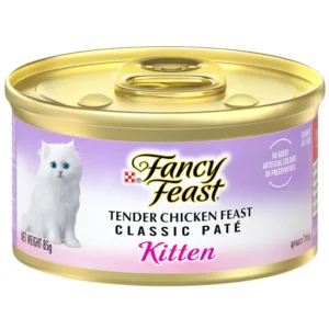 Purina FANCY FEAST Classic Pate Kitten Tender Chicken Feast Gourmet Cat Food