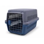 Secure Pet Carrier with Metal Door