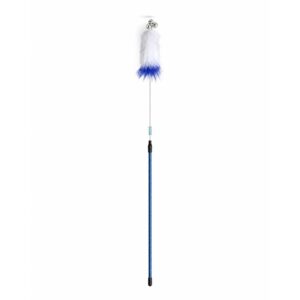 Premium Metallic Cat Teaser Wand – Interactive Play Toy