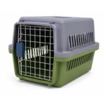 Secure Pet Carrier with Metal Door