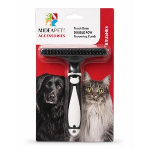 Tooth Rake Double Row Grooming Comb