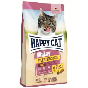 Happy Cat Minkas Sterilised Poultry Dry Cat Food