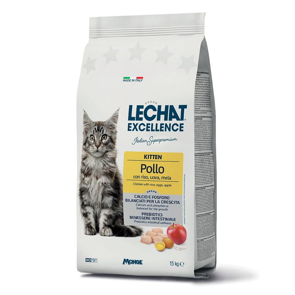 Kitten-pollo-15-kg_8009470059879 LeChat Excellence Kitten Chicken Cat Dry Food