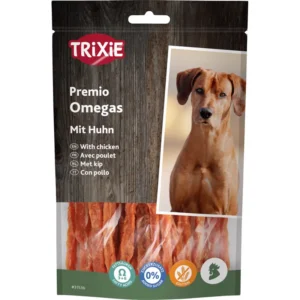Trixie PREMIO Omega Stripes Dog Treats – Chicken