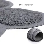 Paw-Shaped Cat Litter Mat – Non-Slip Trapping Mat for Litter Box & Feeding Station - Image 3