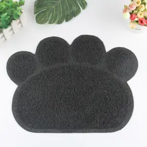 Paw-Shaped Cat Litter Mat