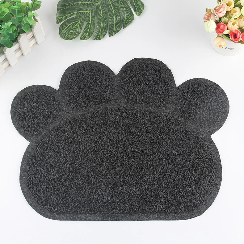 Paw-Shaped Cat Litter Mat