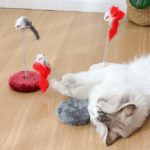 Interactive Bouncy Spring Mouse Cat Toy - Image 2