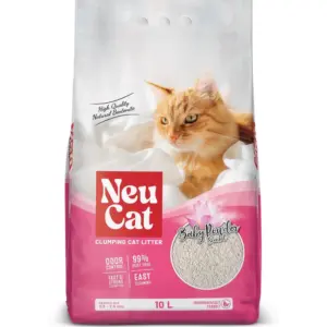 NeuCat Baby Powder Scented Natural Bentonite Clumping