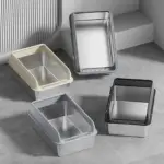 Stainless steel litter box