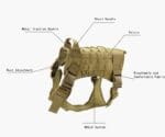 Tactical Dog Harness with Control Handle – Heavy Duty Vest for Large Dogs - Image 4