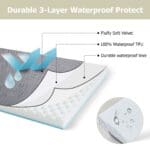Orthopedic Waterproof Memory Foam Dog Bed – Washable Sofa Lounge - Image 3