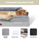 Orthopedic Waterproof Memory Foam Dog Bed – Washable Sofa Lounge - Image 2